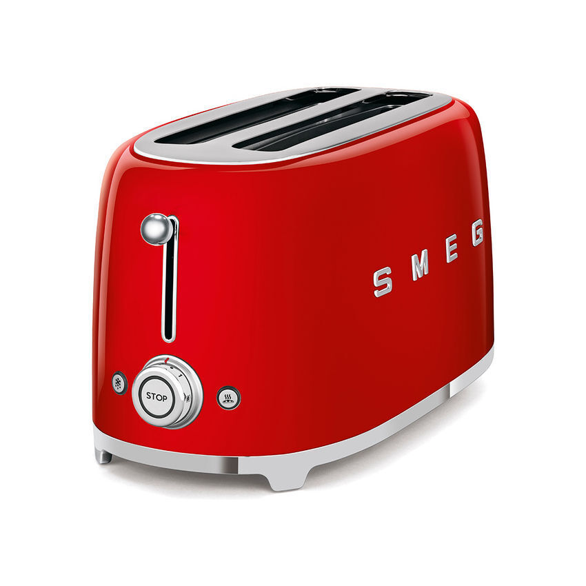 Smeg 50's Retro Style 4-Slice Toaster - Glossy Red (Photo: 2)